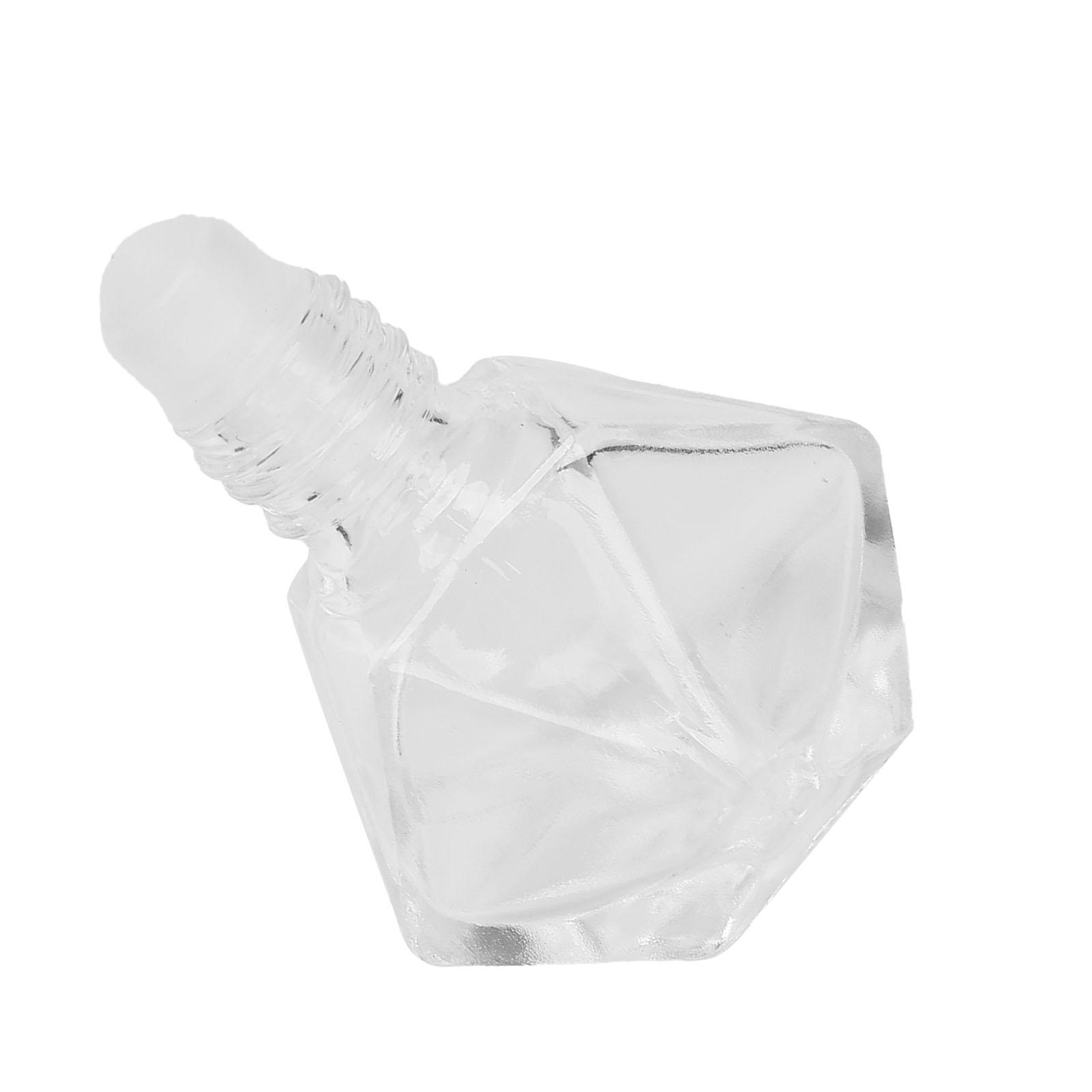 

Rollon Refillable Perfume Bottle Empty Aromatherapy Roller Bottles for Essential Oils 8ml(Silver Lid )
