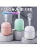 220ML USB Mini Air Humidifier Aroma Essential Oil Diffuser For Home Car Ultrasonic Mute Mist Maker Diffuser with LED Color Lamp