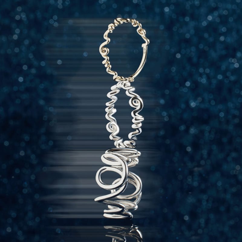 DIDIER DUBOT Monpari Silver Ring JDPRT5F43XX