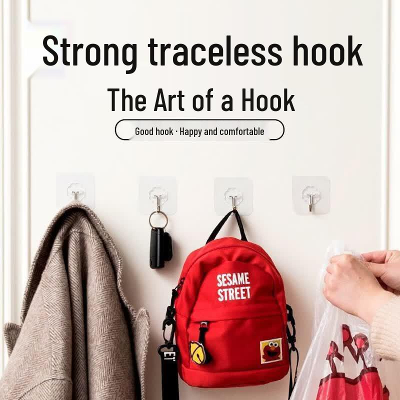 Zhu Hua Industrial No-Drill Transparent Adhesive Hook