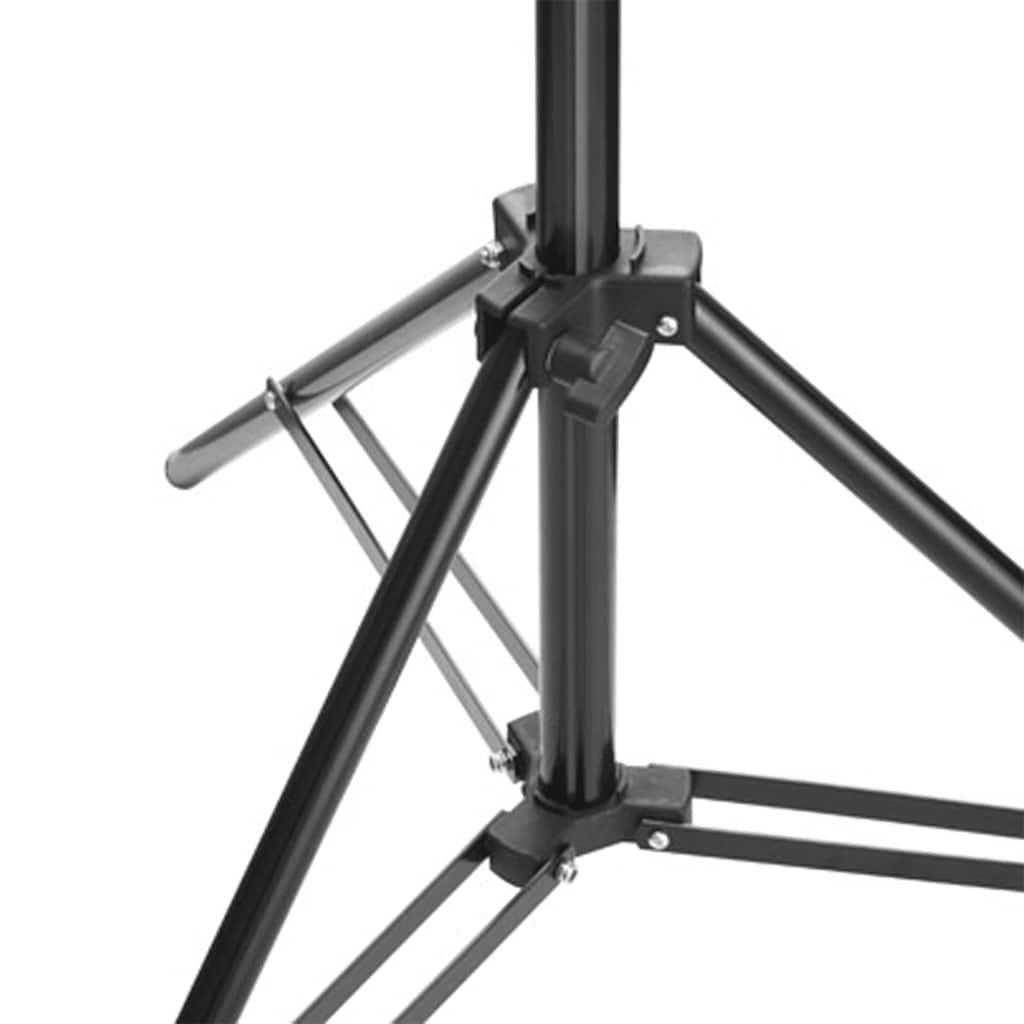 Vidaxl Photographic Studio Set With Lamps And Background
