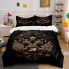 Golden Royal Crest Bedding Set Bedding Duvet Cover Set Duvet Cover Pillowcases (1 * Duvet Cover 2 * Pillowcases, without duvet insert)
