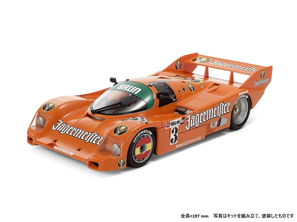 Tamiya 1/24 Scale Special Sale Sports Car Series No. 372 Porsche 962C Jägermeister Plastic Model Kit 24372 (Automobile)