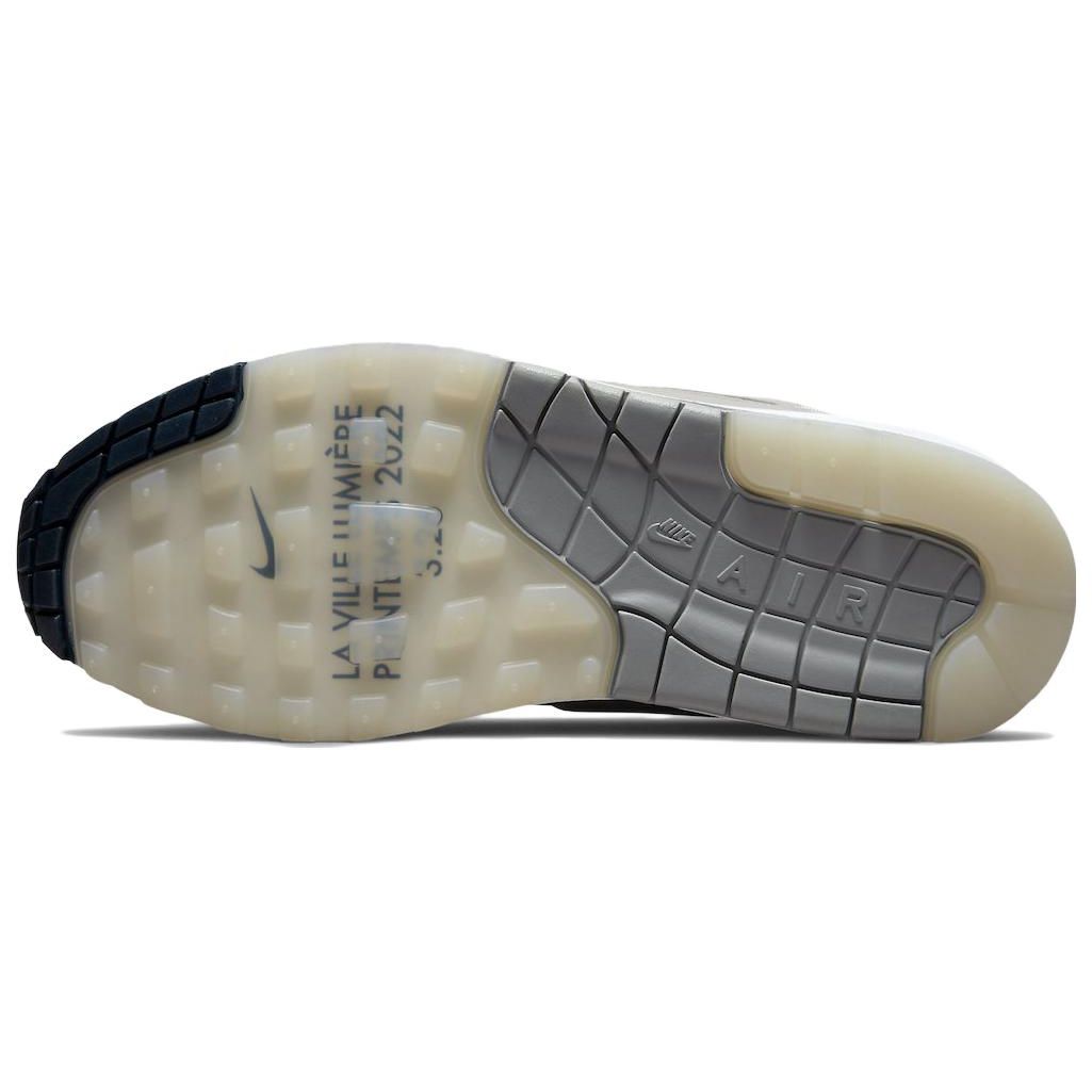 Nike Air Max 1 Air Max Day - женские кроссовки La Ville-Lumière Grey Summit-White — фото 6