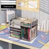 Classroom Student Book Organizer: Transparent, Large-Capacity Storage Box for Textbooks
