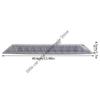 High Mount 3Rd Brake Light Lamp For Nissan X-Trail T31 2008-2013 LED Rear Brake Light 26590-JG00F