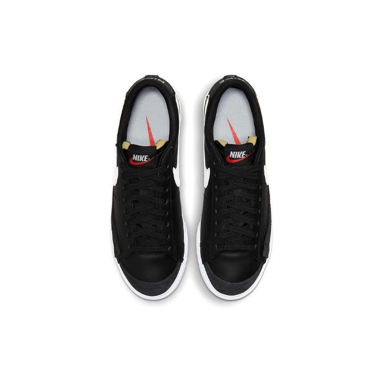 (WMNS) Nike Blazer Low Platform 'Black White' Women's DJ0292-001