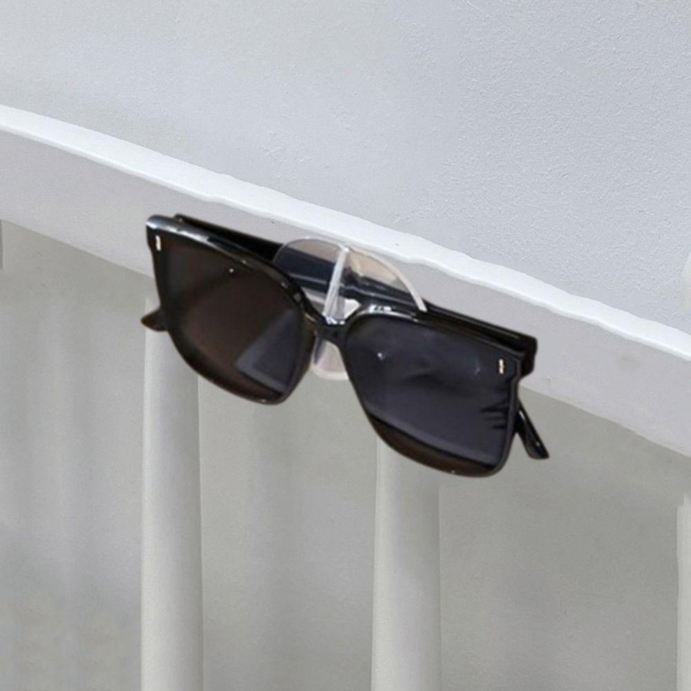10Pcs Wall Mounted Sunglasses Storage Rack Clear Glasses Display Rack Glasses Storage Rack Office