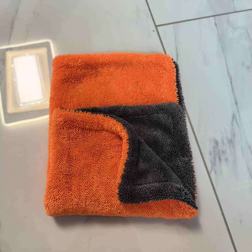 Double-sided Braided Car Wash Towel - Absorbent and Durable