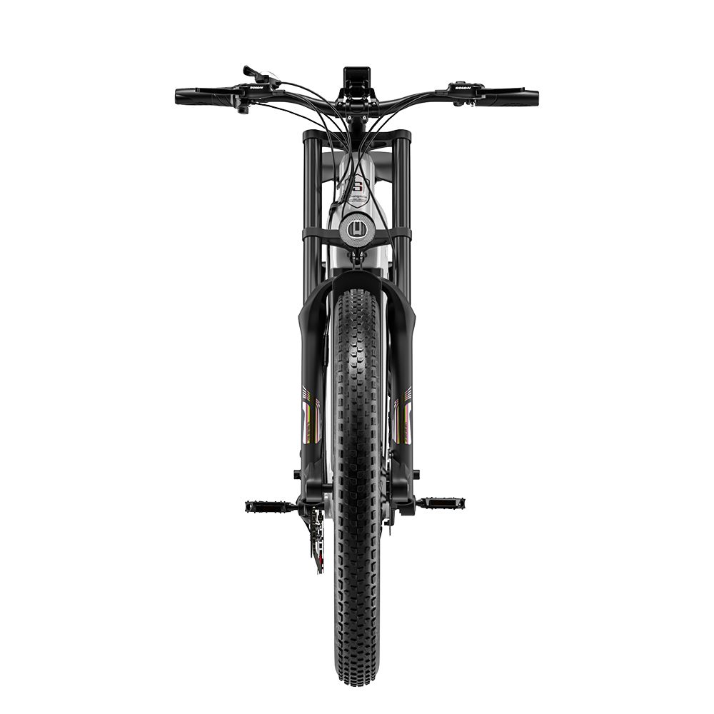 Electric Bicycle Shengmilo S600 Pro 26" Tire 1000Wx2 Motor Full Suspension 48V 25AH Adult Ebike Top Speed 45Km/h 7 Speed Grey
