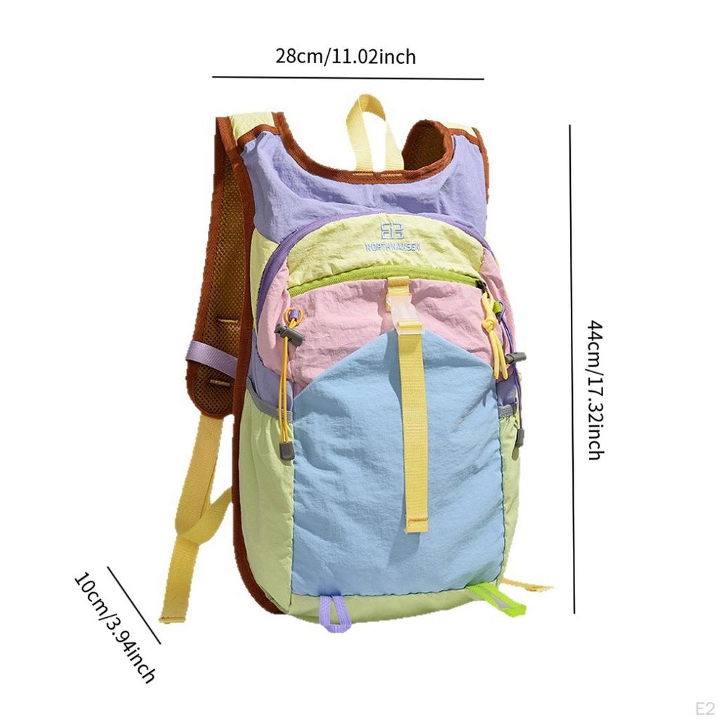 Rucksack Tagesrucksack Nylon Reittasche Outdoor Wandern für Motorradfahren Radfahren