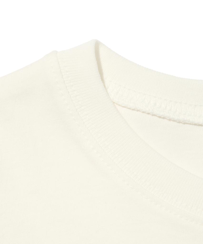 ROIDESROIS Pastel Cotton Layered Tee (Ivory)