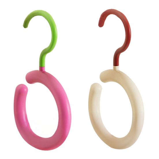 1/2/3Pcs Scarf Storage Hanger Heavy Duty Space-Saving Multi-purpose Hat Waist Belt Wallet Tie Clothes Storage Hook Closet Organizer