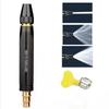 High Pressure Water Gun Adjustable Nozzle Black Easy Operation for Household Car Wash Garden Irrigation Walkway Cleaning
