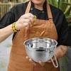 Stainless Steel Egg Food Prep Bowls for Kitchen Large Mixing Metal Baking