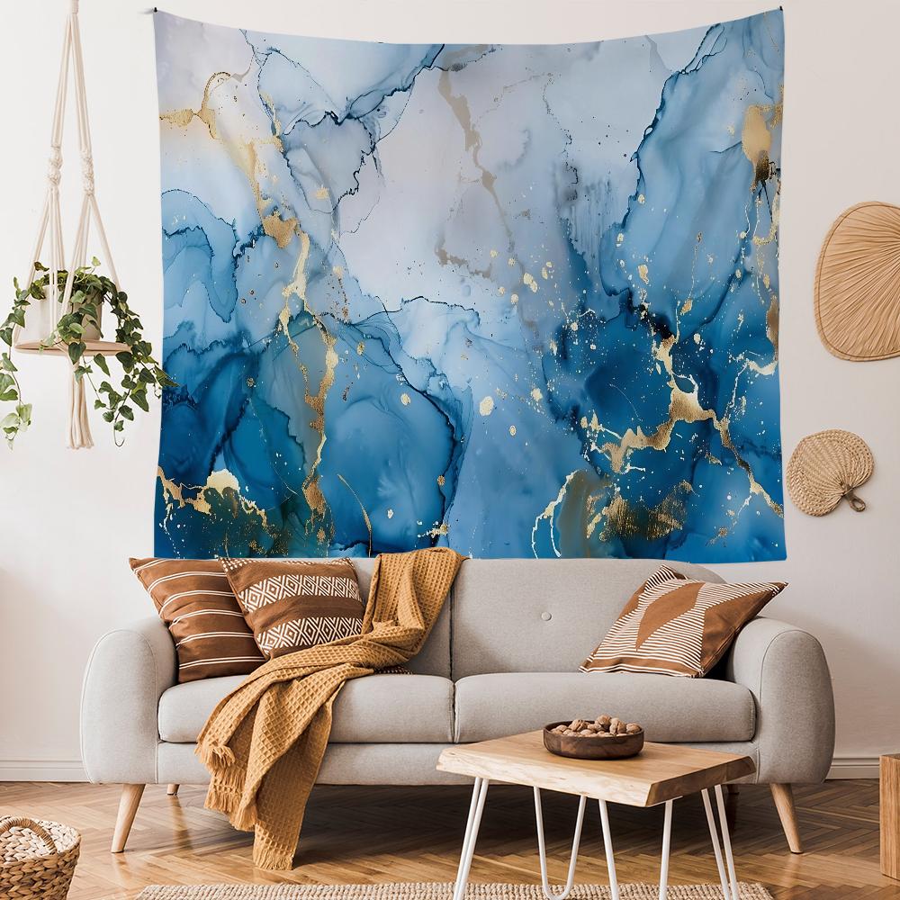 INS Wind Gold Marble Fluid Pattern Tapestry Art Printing Cheap Hippie Wall Hanging Bohemian Wall TapestriesArt Home Decor