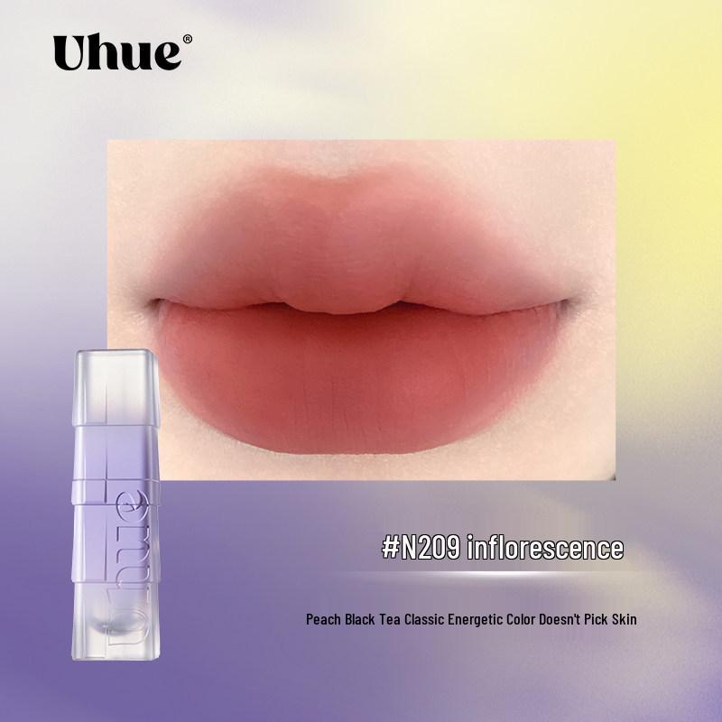 Uhue Holographischer Temperaturadaptiver Matter & Aufpolsternder Lipgloss mit Glasigem Finish.