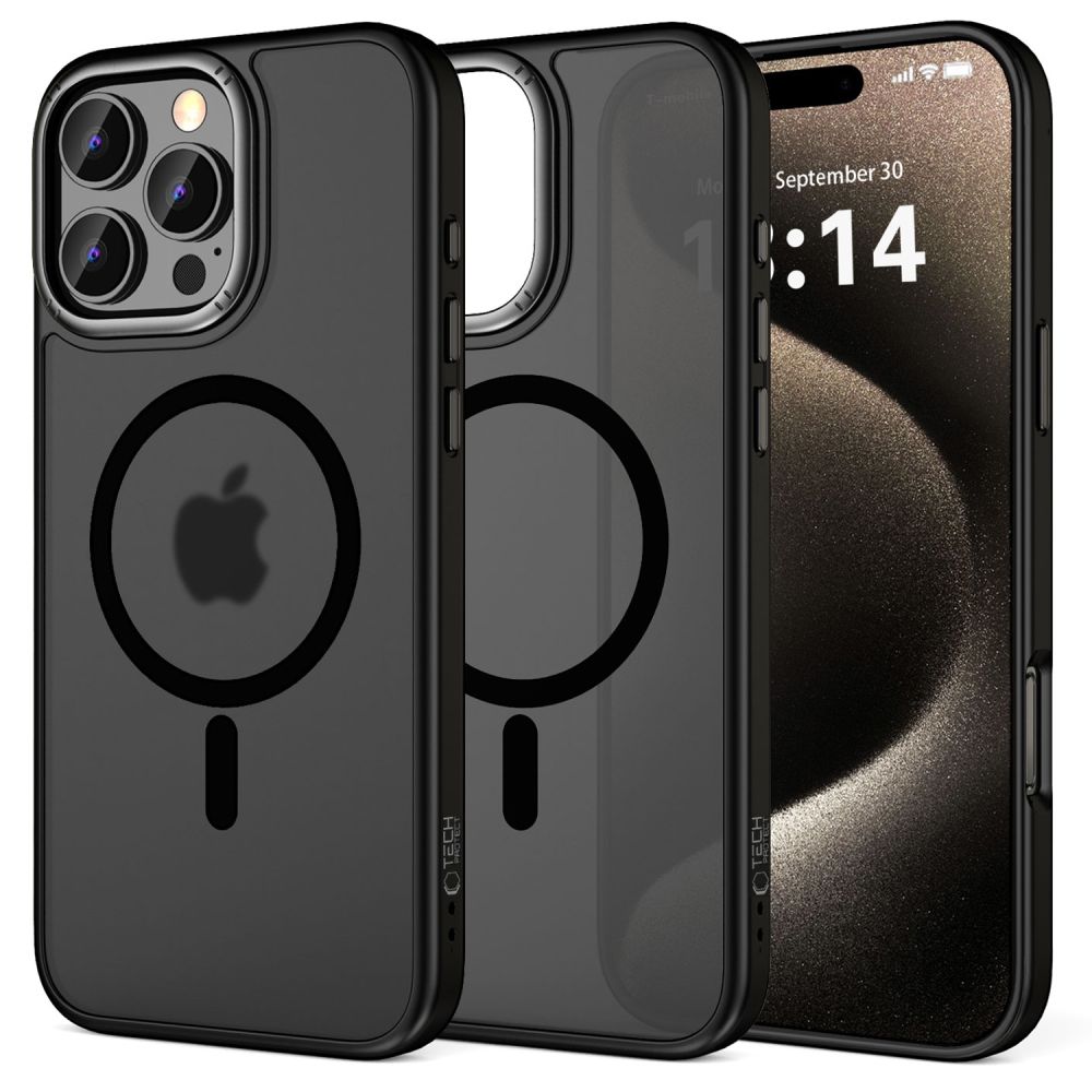 Tech-Protect Magedge Magsafe Iphone 16 Pro Matte Black/Gunmetal