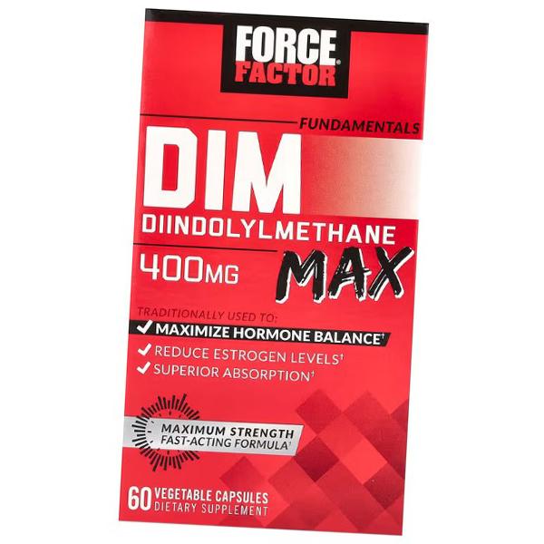

Diindolylmethane Complex, Fundamentals DIM Max, Force Factor 60 vegcaps (72641009) 60vcaps