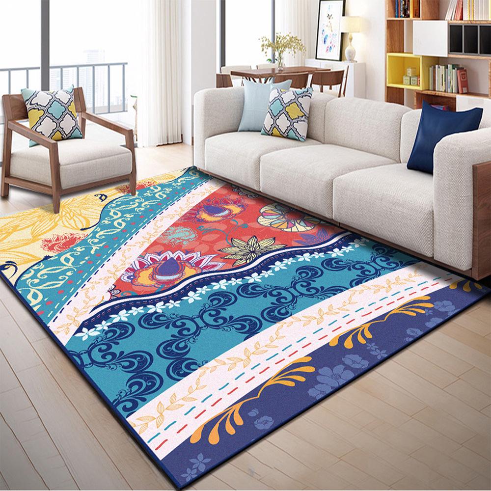 Modern Minimalist Home Living Room Bedroom Carpet European Style Coffee Table Mat Floor Mat