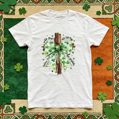 St Patricks Day Graphic T Shirts Women Lucky Irish Green Cotton Casual Funny Festival Unisex Adult Party Tee