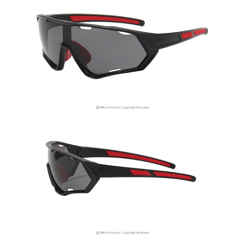 New colorful bicycle riding glasses women's sunglasses European and American outdoor sports sunglasses men's