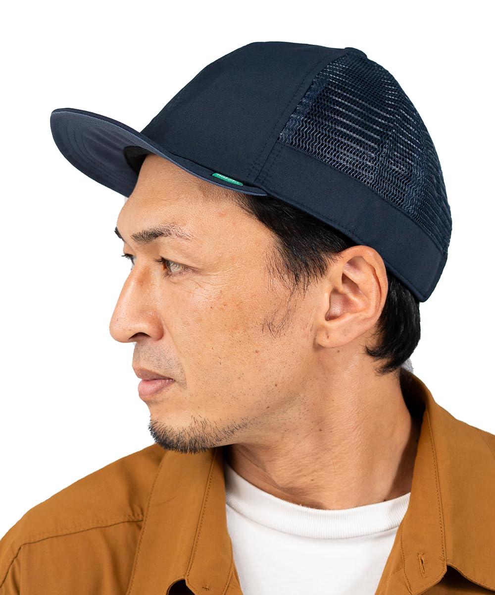[NAKOTA] BALL HIKE MESH CAP 60/40 Cloth Hat Mesh Cap Umpire Cap Water Repellent XL Navy