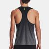 Under Armour Rush Logo Gradient Tank Men Tops Black 1377314-002