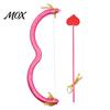 Stage Performance Accessory Cupid Bow And Arrow Costume Accessory, Valentine's Day Mini Play Set with Heart for Halloween Cosplay Party Favors, Photo