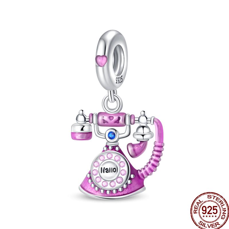 Copper Time Travel Space Travel Camera Bead Pendant Fit 3Mm Original Bracelet Diy Jewelry Gift