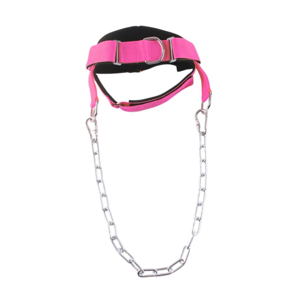 Head Harness for Weight Lifting for Strengthening Support Wide Padded Strap