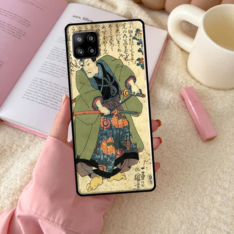 Japanese Samurai Warrior For Samsung Galaxy A54 A34 A14 A52 A32 A12 A13 A33 A53 A15 A16 A26 A36 A56 A06 A35 A55 Case