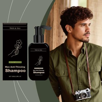 Men's Shampoo For Hair Growth Support, Hair Care And Scalp Care With Biotin, All Hair Types,100ml