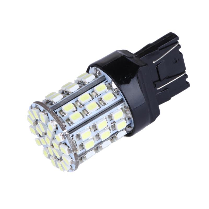 2pcs T20 W21W 7443 7440 LED 64-SMD 1206 Tail Stop Brake Light Bulb Lamp Signal Lighting Accessory for Car Auto