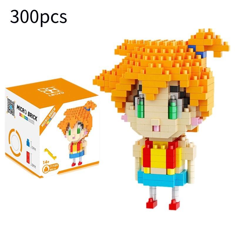 Character Building Assembling Blocks Toys Model Gift Decoration Tabletop