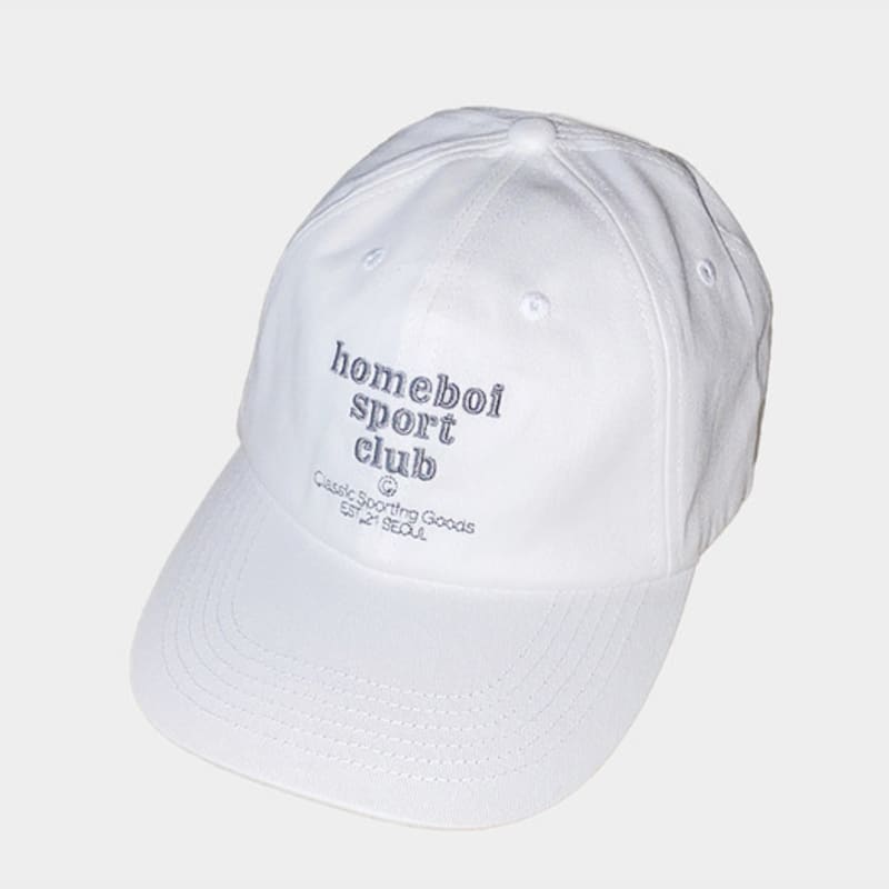 Homeboisportclub Tag Cap - White