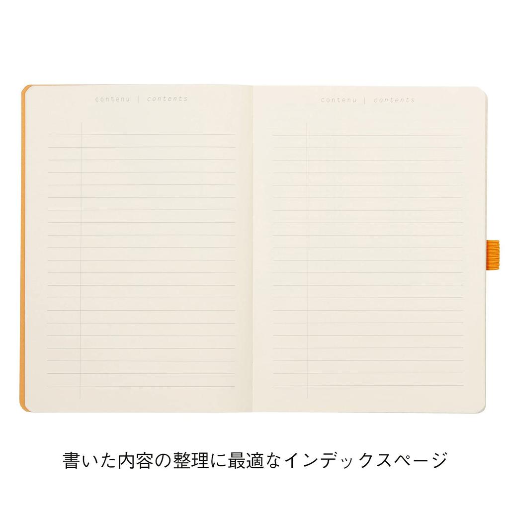 Rhodia Note Rhodiarama Goal Book A5 Dot Square Ruled 240 Pages Italian Synthetic Leather Cover Burgundy RHODIA cf117800