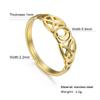 Skyrim Mond Irische Knoten Edelstahl Verstellbarer Ring Damenmode Retro Hochzeit Jahrestag Geschenk Schmuck Neu 2026