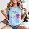 I Love The 80s Unisexs T Shirt Retro Fancy Dress Party Pop Star Tops