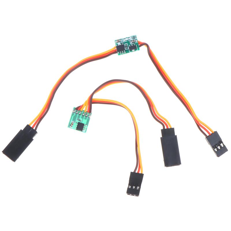 Servo Signal Reverser Easy To Install Compact Size Mini Reverse Switch Cable for RC Car Plane Drone Repair