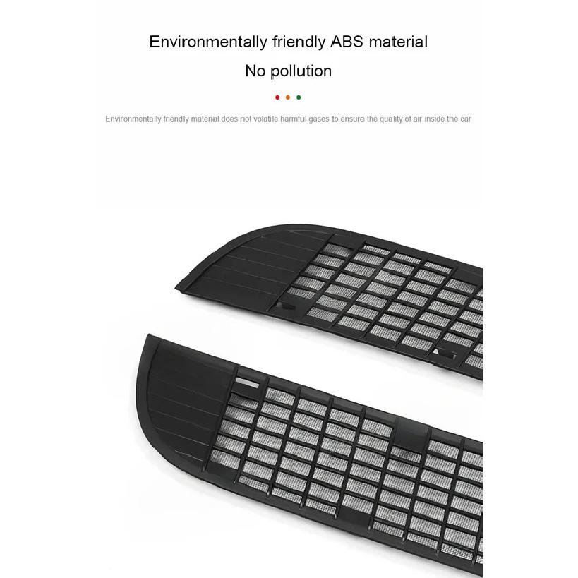 For Tesla Model Y Juniper Front Trunk Air-conditioning Cover Intake Grille Clean Air Inlet Protective Anti-ect Net Accessory