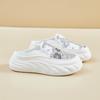 Sneakers casual da donna senza schienale, mocassini, scarpe antiscivolo con plateau, scarpe da sera per donna, scarpe da passeggio, mules estivi leggeri, sandali da spiaggia
