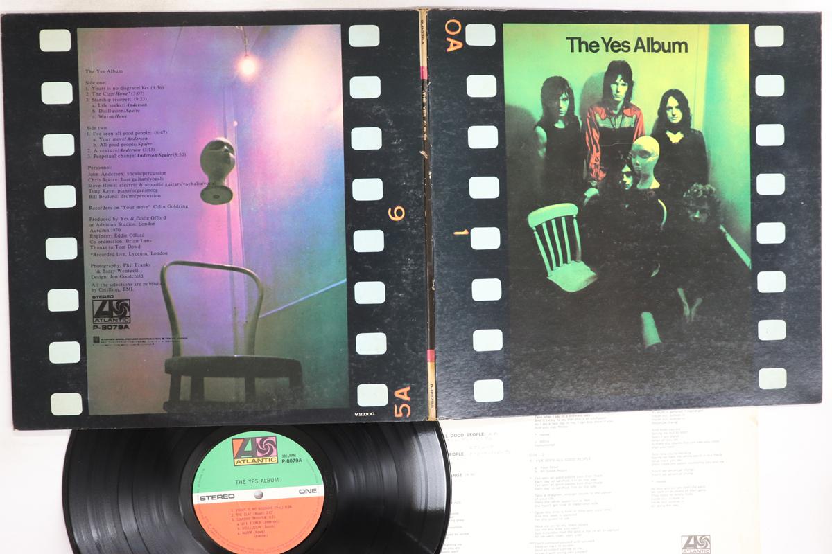 

LP Record YES - Yes Album P8079A ATLANTIC 1974 Japan Rock Used