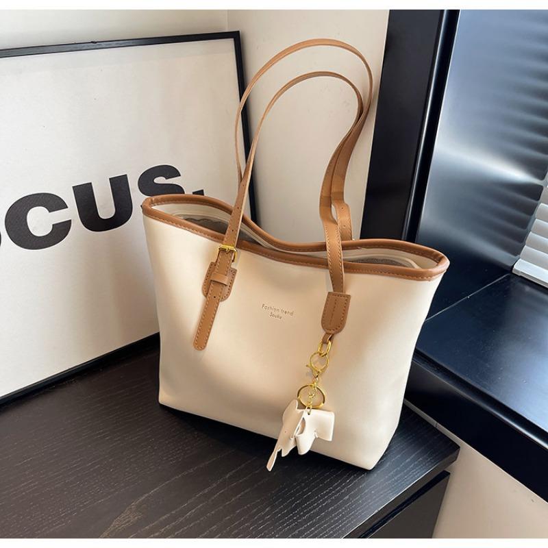 

Сумка большой вместимости женская новая высококлассная студенческая сумка через плечо женская портативная сумка-тоут для поездок на работу