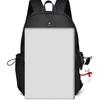 New Fashion Trend Backpack Travel Bag Large Capacity Computer Backpack High School College Student Leisure Backpack