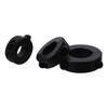 Carbon Steel Shaft Collars Black Inner Diameter 6-55mm Double Split Clamping Collar Hole Retaining Clamp Industrial Automation