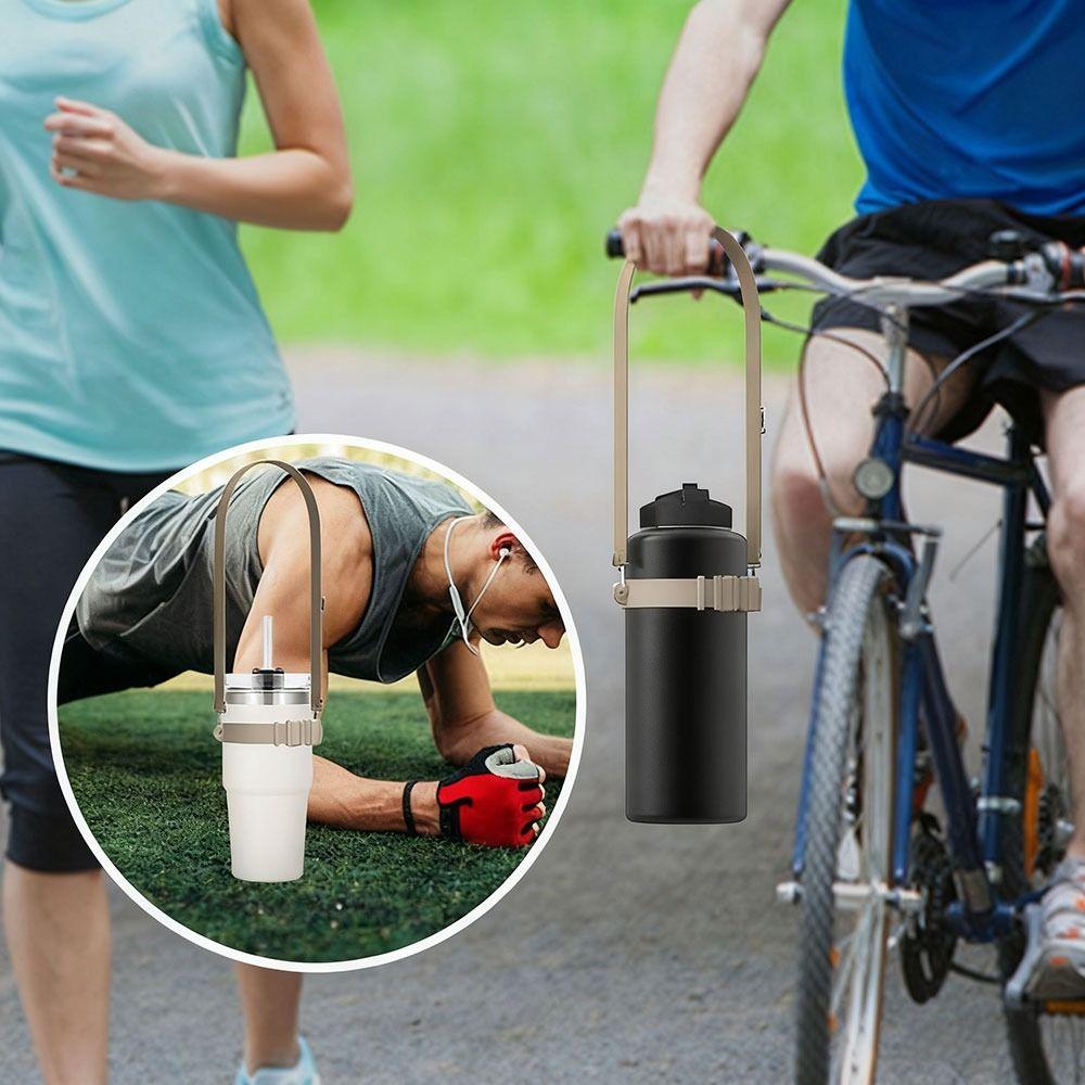 Adjustable Water Bottle Holder Universal Silicone Cup Holder Portable Carrying Straps  Travel