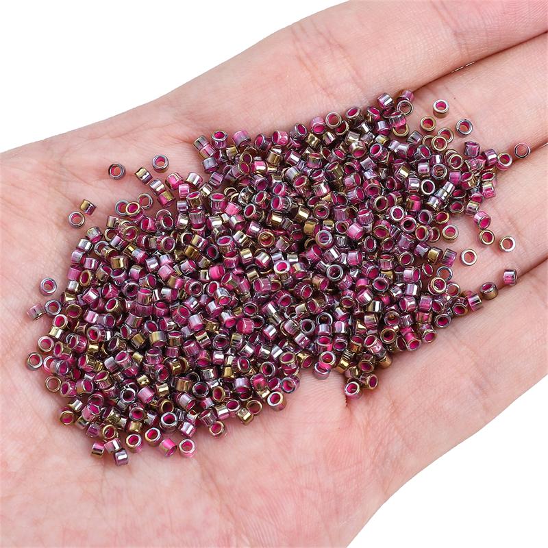 

10/450 г 750/32000 шт. 2,5 мм стеклянный бисер металлический бисер для DIY ювелирных изделий аксессуары для шитья 2.5mm 10g/bag