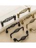 Vintage Antique Bronze Cabinet Handles Hollow Out Birdcage Handles Drawer Knobs Wardrobe Door Pullers Furniture Handle
