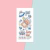 Waterproof Cartoon Stickers Transparent Water Bottle Decor New PVC Stickers  Girls